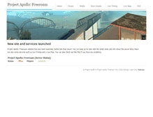Tablet Screenshot of freeroam.project-apollo.co.uk